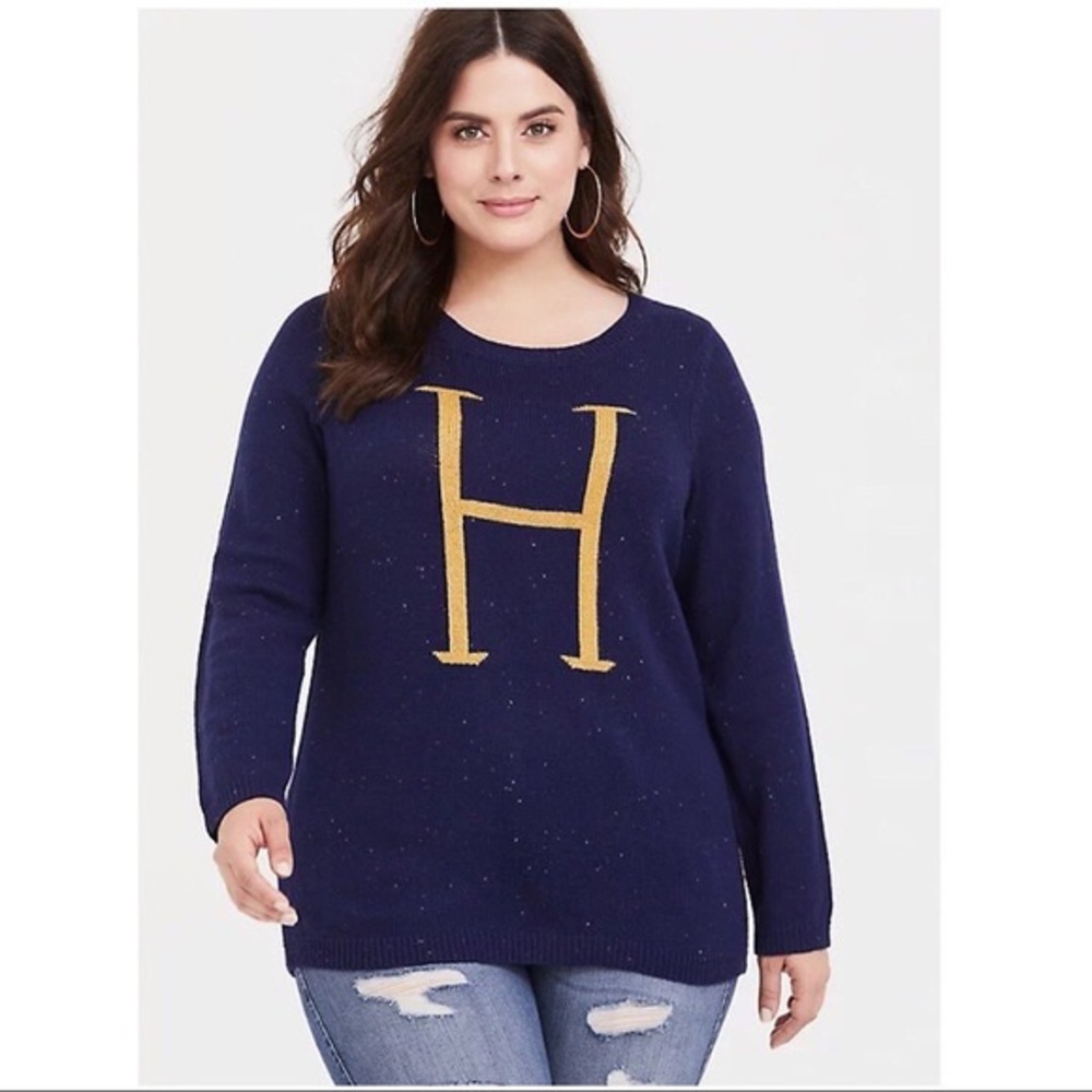 Torrid Harry Potter “H” Weasley Sweater